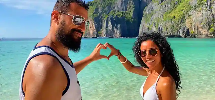 Maya Bay Phi Phi Island tour by speedboat package